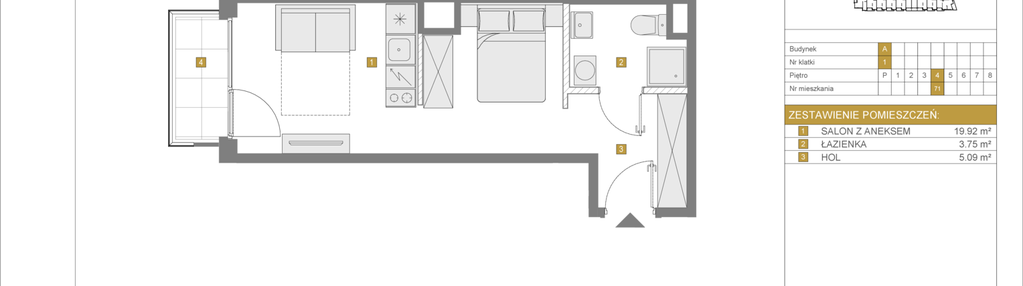 Mieszkanie w inwestycji: Apartamenty Grzybowska 11