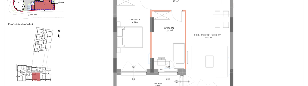 Mieszkanie w inwestycji: Apartamenty Nowy Świat