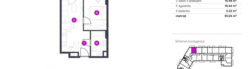 Mieszkanie w inwestycji: Murapol Osiedle Filo etap II