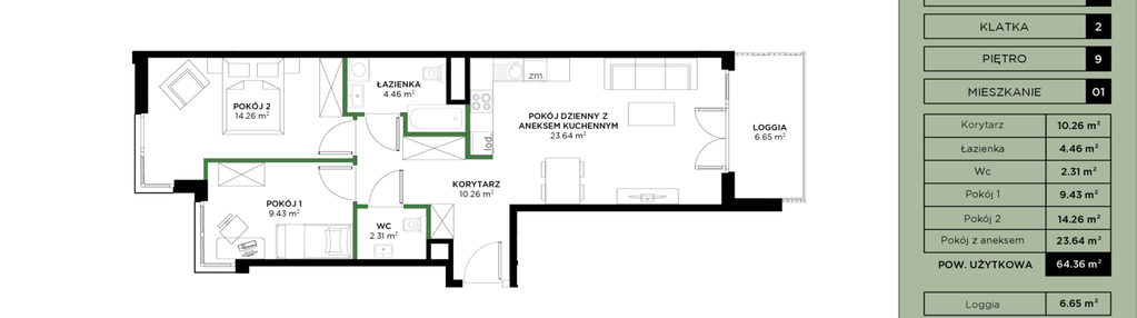 Mieszkanie w inwestycji: Nowa Chylonia