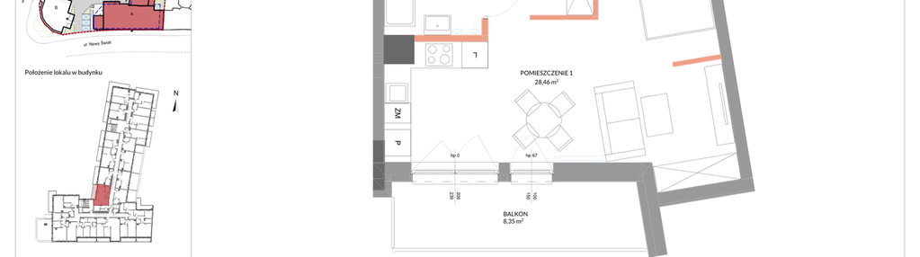 Mieszkanie w inwestycji: Apartamenty Nowy Świat - inwestycyjne