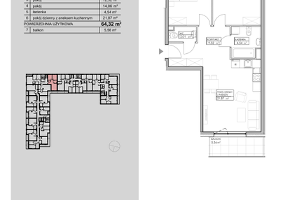 Mieszkanie w inwestycji: Niebieski Bursztyn