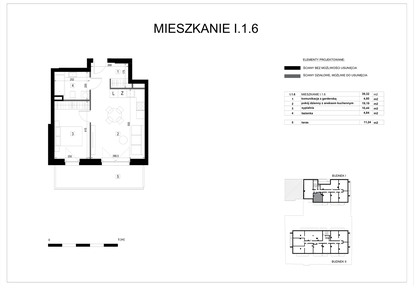 Mieszkanie w inwestycji: Pryncypalna 66