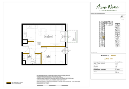Mieszkanie w inwestycji: Aura Nova etap II