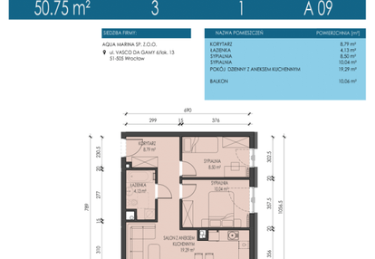 Mieszkanie w inwestycji: Apartamenty Aqua Marina