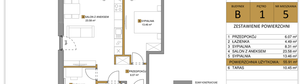 Mieszkanie w inwestycji: KOLEJ NA 19