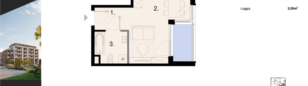 Mieszkanie w inwestycji: Dzielnica Trust