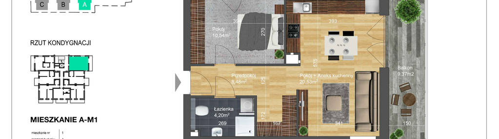 Mieszkanie w inwestycji: Bunscha Park 4.0