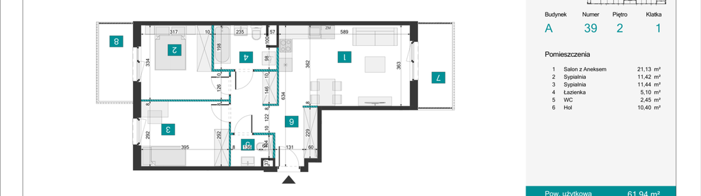 Mieszkanie w inwestycji: Błońska Enklawa