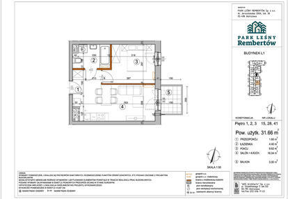 Mieszkanie w inwestycji: Park Leśny Rembertów etap IX