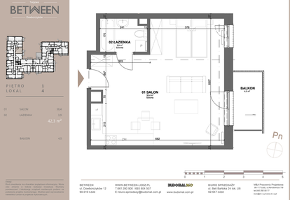 Mieszkanie w inwestycji: BETWEEN