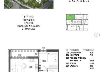 Mieszkanie w inwestycji: Apartamenty Żorska