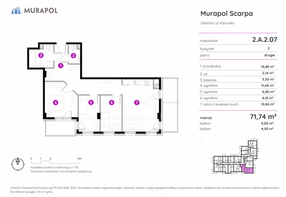 Mieszkanie w inwestycji: Murapol Scarpa