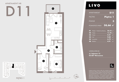 Mieszkanie w inwestycji: Livo