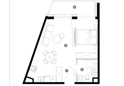 Mieszkanie w inwestycji: Apartamenty Reytana