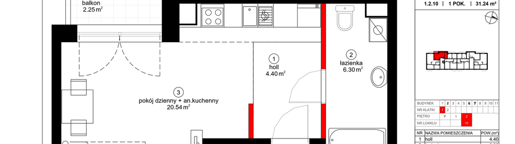 Mieszkanie w inwestycji: Czynu Społecznego 65F