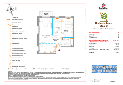 Mieszkanie w inwestycji: Zielone Sady etap III