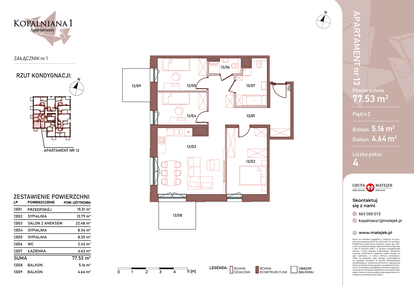 Mieszkanie w inwestycji: Kopalniana