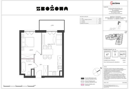 Mieszkanie w inwestycji: Zbożowa