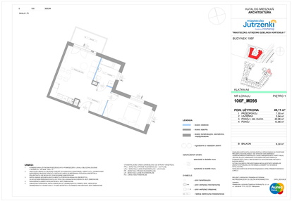 Mieszkanie w inwestycji: Miasteczko Jutrzenki Dzielnica Hortensji