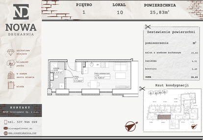 Mieszkanie w inwestycji: Nowa Drukarnia