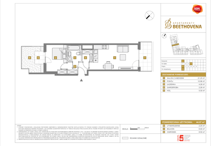 Mieszkanie w inwestycji: Apartamenty Beethovena