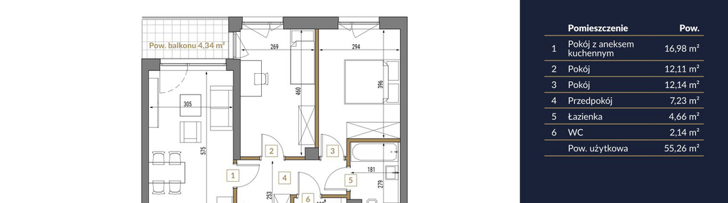 Mieszkanie w inwestycji: Warszawska 222