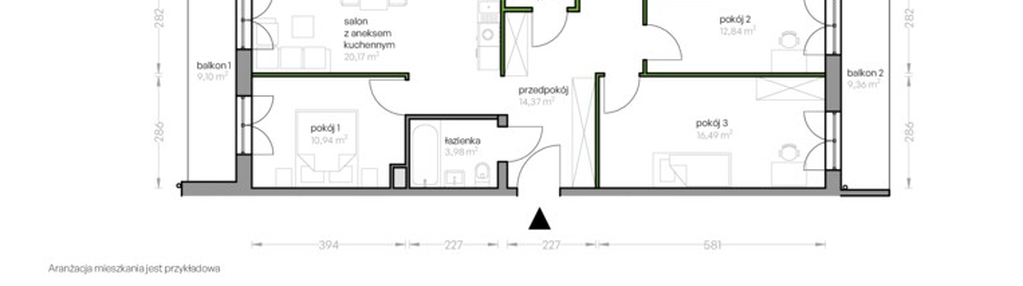 Mieszkanie w inwestycji: Ujeścisko Vita