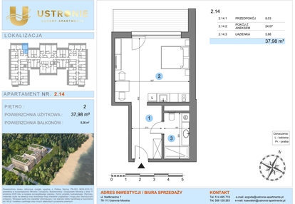 Mieszkanie w inwestycji: Ustronie Luxury Apartments