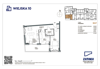 Mieszkanie w inwestycji: Wiejska 10