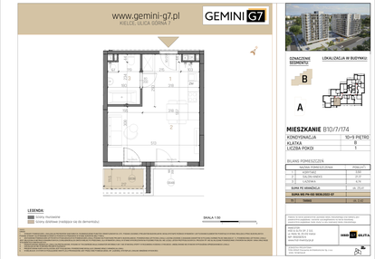 Mieszkanie w inwestycji: GEMINI G-7