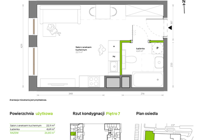 Mieszkanie w inwestycji: Żywiecka Vita