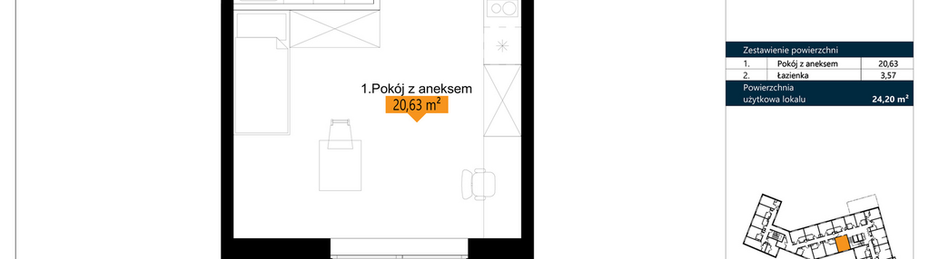 Mieszkanie w inwestycji: ŁACINA SPOT