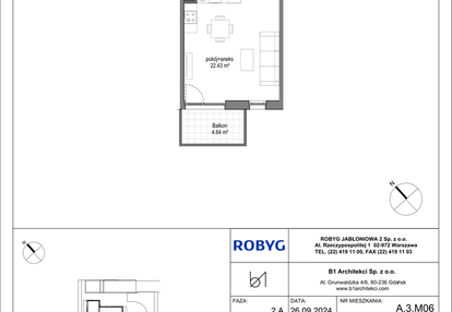 Mieszkanie w inwestycji: Kobieli 4