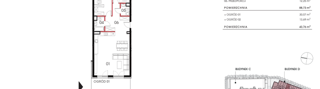 Mieszkanie w inwestycji: Naramowicka 100