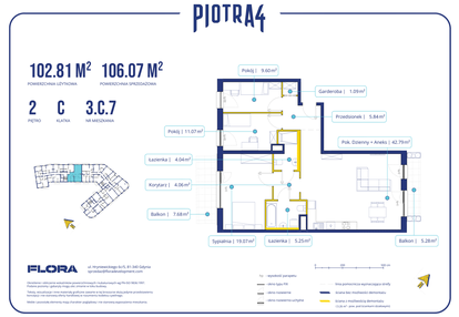 Mieszkanie w inwestycji: Piotra 4