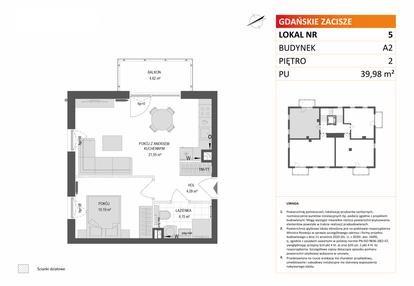 Mieszkanie w inwestycji: Gdańskie Zacisze