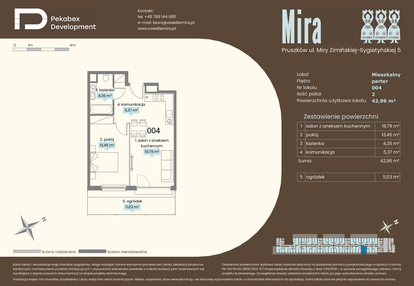 Mieszkanie w inwestycji: Mira