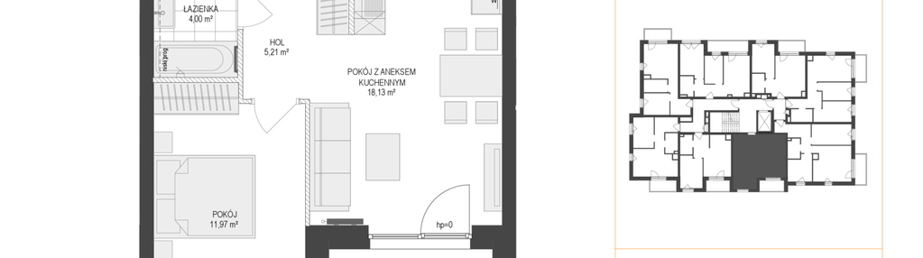 Mieszkanie w inwestycji: Osiedle Warszawska etap II