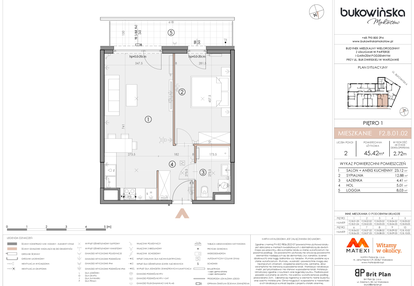 Mieszkanie w inwestycji: Bukowińska Mokotów etap 2