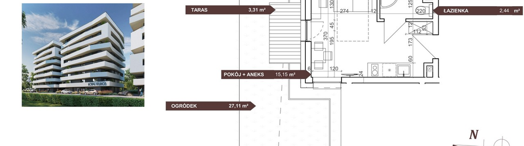 Mieszkanie w inwestycji: Royal Studios Smart Apartments etap 2