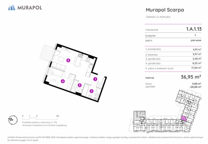 Mieszkanie w inwestycji: Murapol Scarpa