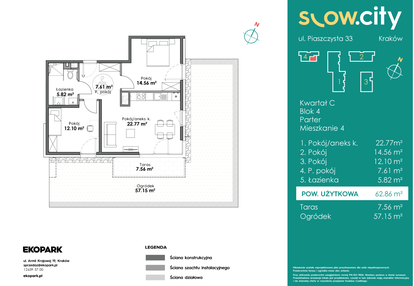 Mieszkanie w inwestycji: Slow City