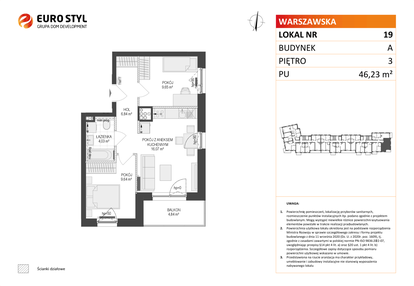 Mieszkanie w inwestycji: Osiedle Warszawska etap IV