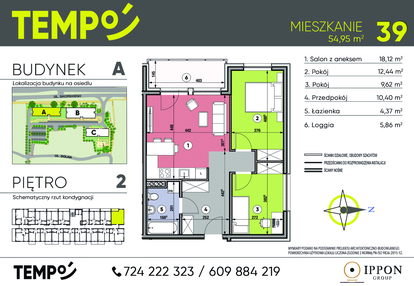 Mieszkanie w inwestycji: Osiedle TEMPO