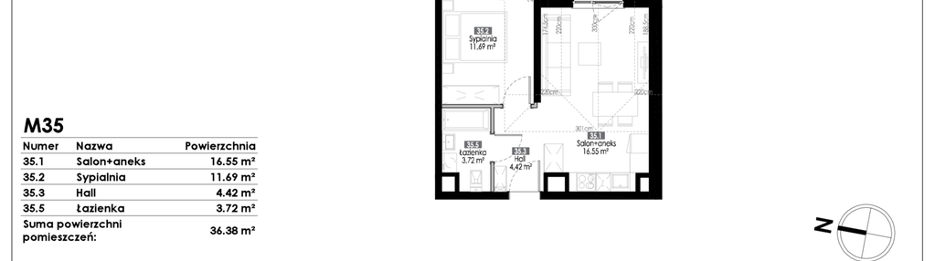 Mieszkanie w inwestycji: Kamieniczki za Strugą