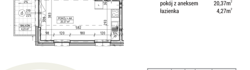 Mieszkanie w inwestycji: Zakątek Flora