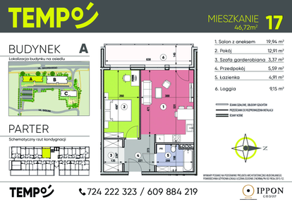 Mieszkanie w inwestycji: Osiedle TEMPO