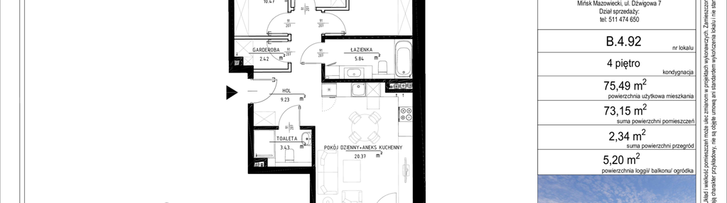 Mieszkanie w inwestycji: Wesoła House Etap II