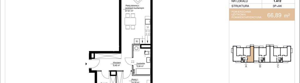 Mieszkanie w inwestycji: Gombrowicza 33